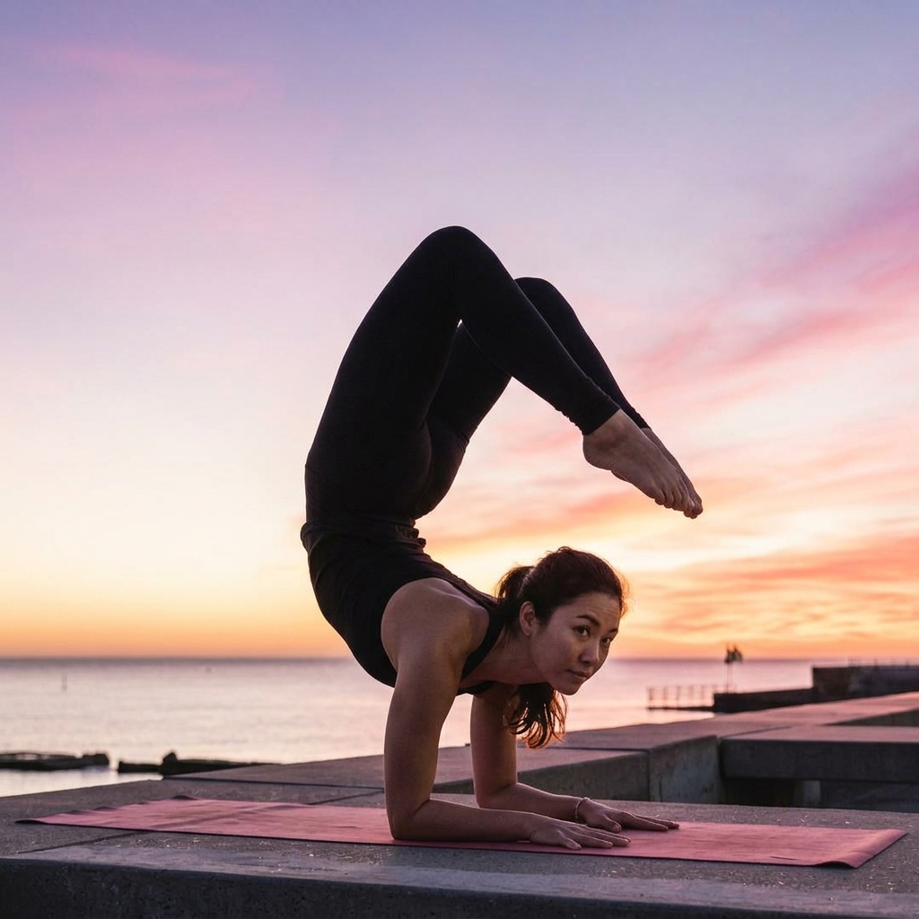 Scorpion Pose Yoga